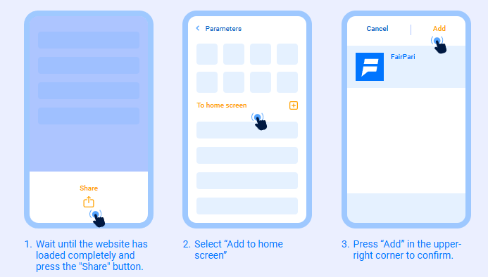iOS App fairpari